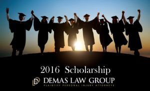 2016 scholarship demas law group
