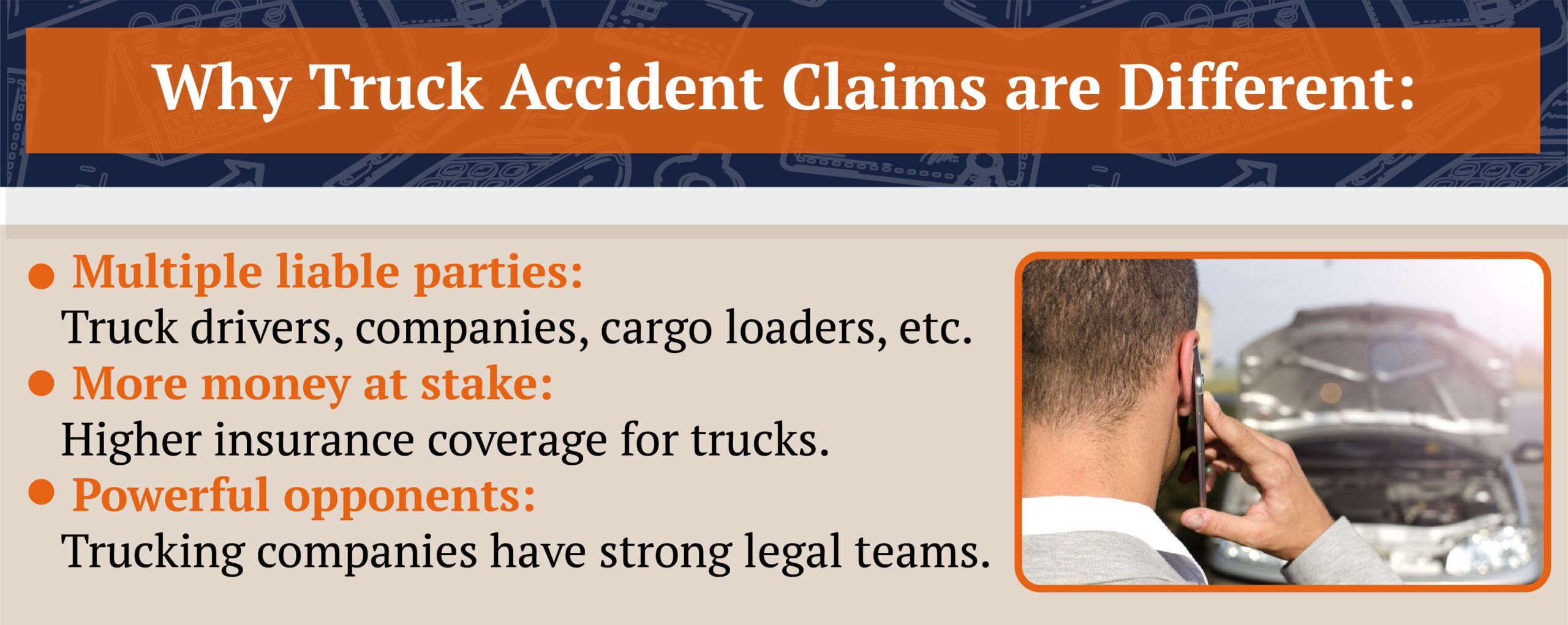 Truck Accident Claims Difference